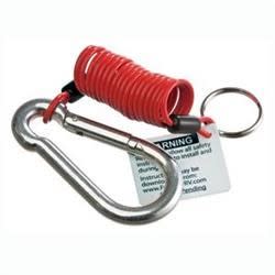 The Fastway Trailer Breakaway Zip Cable 4ft (80-01-2140) is a coiled, universal replacement cable for pin-style trailer breakaway systems. Unlike traditional straight cables that can drag, fray, and tangle, the Fastway Zip has a coiled design.