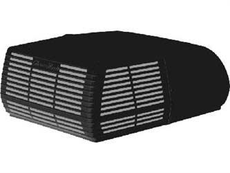 The Coleman Mach 3 Plus EZ Roof Air Conditioner (48203-069) is a medium-profile RV air conditioner with a 13,500 BTU cooling capacity and a textured black cover. It is a reliable and durable model that is compatible with both ducted and non-ducted.