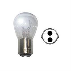 The Arcon 16785 is a 2-pack of 12-volt, 25.2-watt, #1157 bayonet-style (BAY15D) incandescent bulbs designed for RV, motorhome, and automotive tail lights. These clear, replacement bulbs feature a dual-filament.