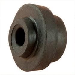 The rubber socket replacement you are looking for is likely the RV Designer E260 Rubber Socket for Plunger Door Holder, which is widely available from RV and trailer parts retailers.