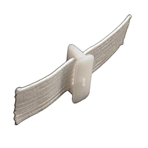 The RV Designer A111 Airstream Drape Carrier (also referred to as a window curtain glider). They are typically sold in a pack of 14.