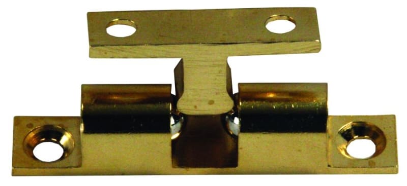 The JR Products 70535 Brass Bead Door Catch is a 2-inch, adjustable ball catch typically used for RV and cabinet doors. It is sold in a two-pack and includes mounting screws.