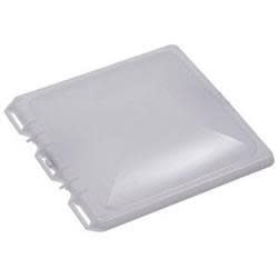 The Ventmate 69282 RV Roof Vent Lid is a direct replacement for new style Jensen and Heng's 14 x 14 inch RV roof vents manufactured in 1995 or later. It is made of white, impact-resistant, and UV-stabilized polypropylene.