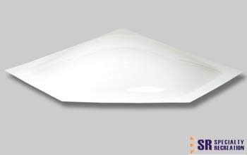 The Specialty Recreation NSL2412W Neo Angle RV Skylight is a fixed, bubble-type skylight designed as a direct OEM replacement for RVs, motor homes, travel trailers, and campers.