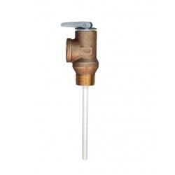 The Atwood 91604 water heater pressure relief valve is a 1/2-inch NPT replacement part designed for use with Atwood water heaters.