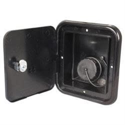 The B&B Molders 94252 Fresh Water Inlet Gravity Fill Hatch (also marketed under the Thetford brand), a gravity water fill hatch for RVs and campers. It is a direct OEM replacement part designed for easy and secure water tank filling.