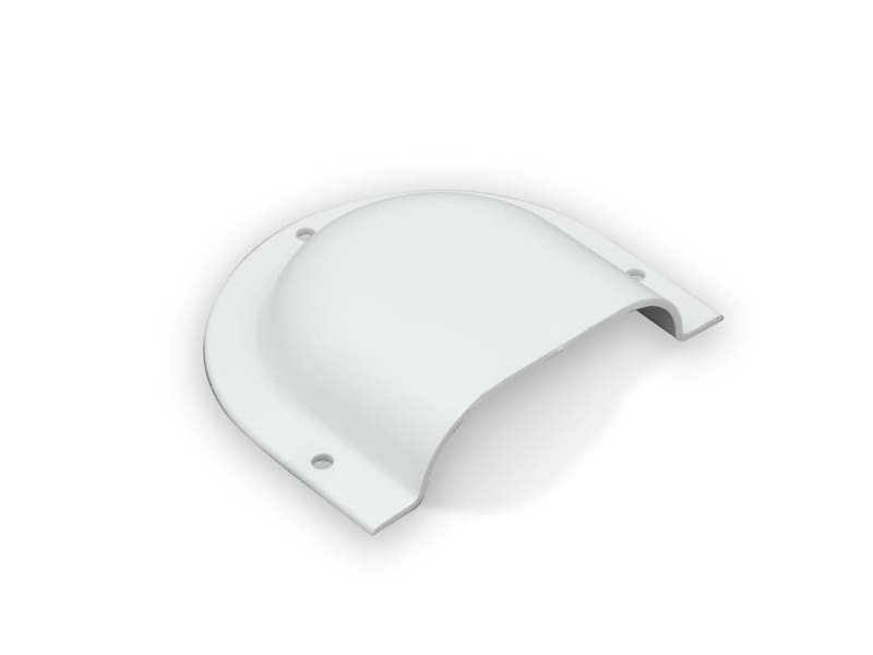 The Thetford B&B Molders 94280 Horseshoe Wall Vent in white is an RV accessory designed to conceal holes in a unit while providing a clean, finished look. It is a direct OEM replacement part constructed of durable, UV-resistant plastic.