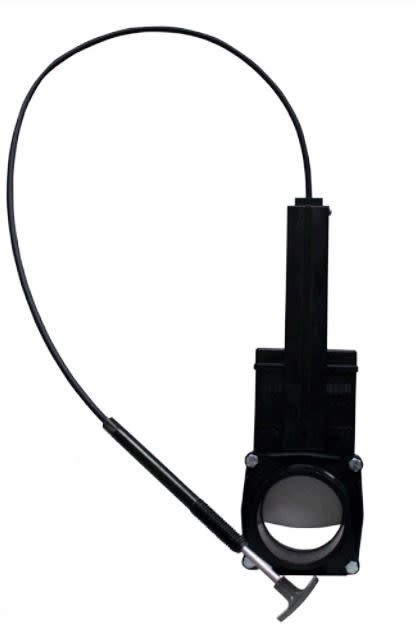 The LaSalle Bristol 66N4AB72GMA is a 3-inch cable-actuated waste sewer gate valve designed for recreational vehicles (RVs) and factory-built housing, featuring a 72-inch cable for remote operation.