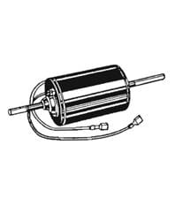 The Suburban Furnace Motor 521138 is a specific 12-volt DC replacement blower motor for various Suburban RV furnace models.