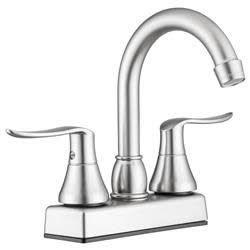 RV FAUCET 4" SATIN NICKEL, DF-PB155LH-SN