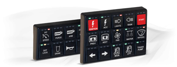 MOTEC 8/15 POSITION CAN KEYPAD