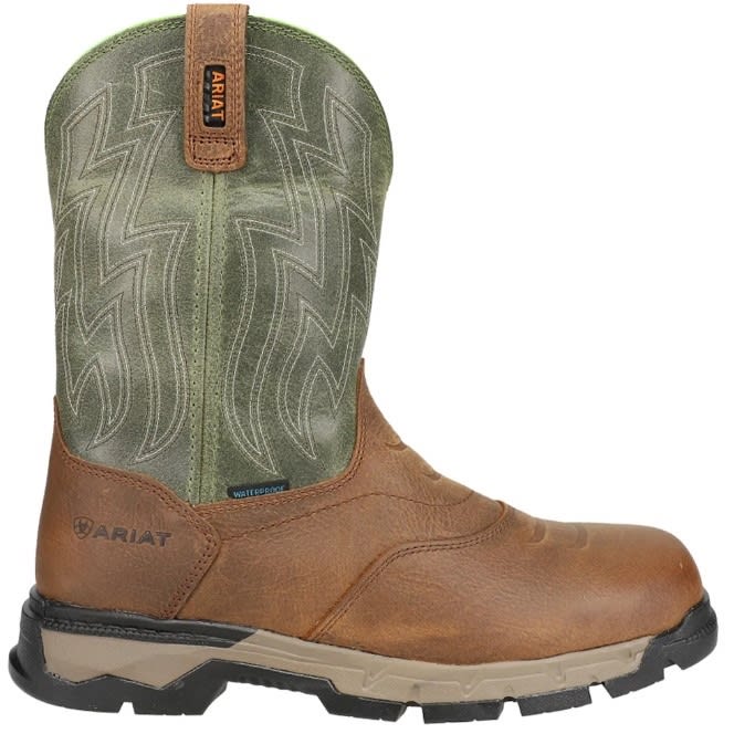 Ariat Work - Rebar Flex, 10" Western Pull On, Waterproof, Composite Toe, 10021486