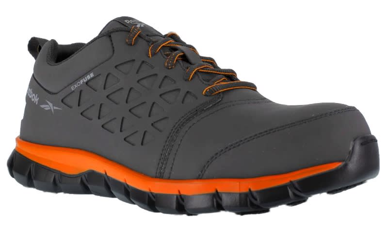 Reebok, Sublite Cushion Work, All Leather, Athletic, Composite Toe, RB4050