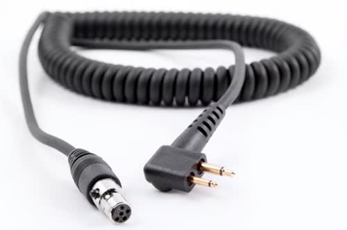 Crew Headset Coil Cord Motorola/HYT/BlackBox