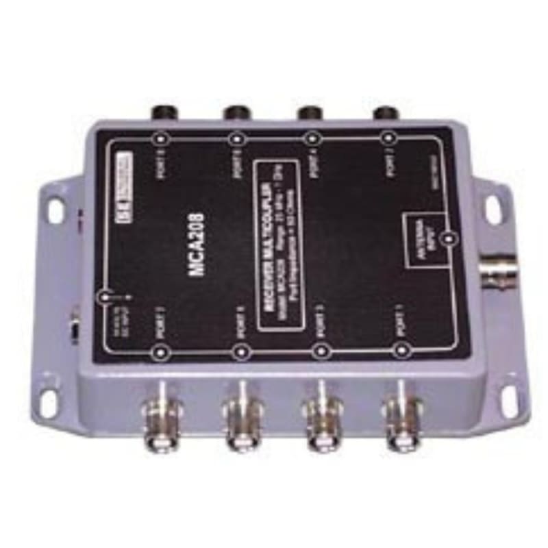 8 Port MCA208M VHF/UHF Receiver Multicoupler - 25 MHz to 1 GHz
