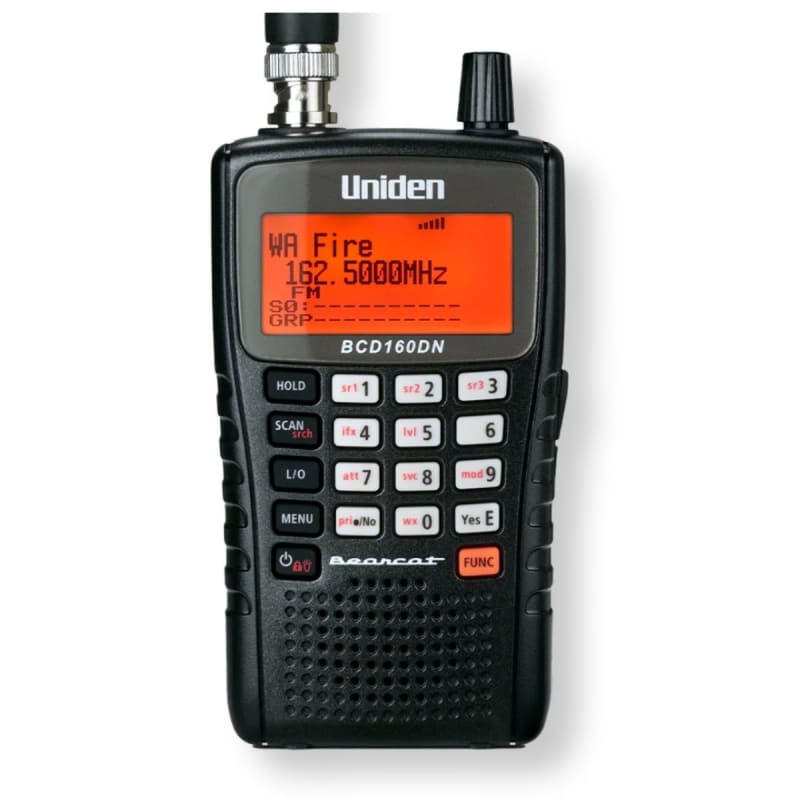 Uniden Bearcat BCD160DN handheld police scanner