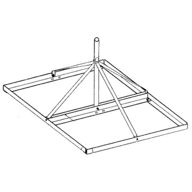 30" H Non-Penetrating Roof Mount 30" H Non-Penetrating Roof Mount