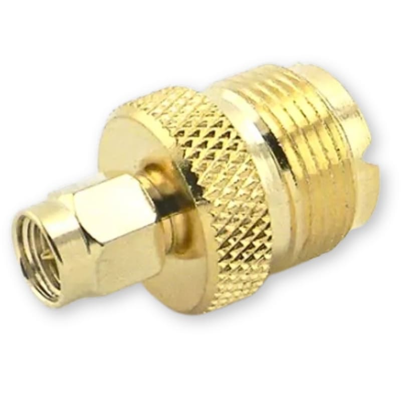 UHF Female to SMA Male Connector