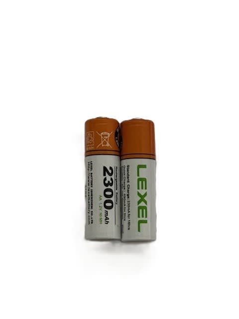 AA 2300mAh NiMH Recharegable Battery 2 Pack