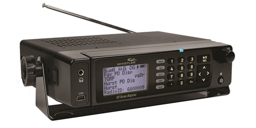 Whistler WS1098 Digital Base/Mobile EZ Police Scanner