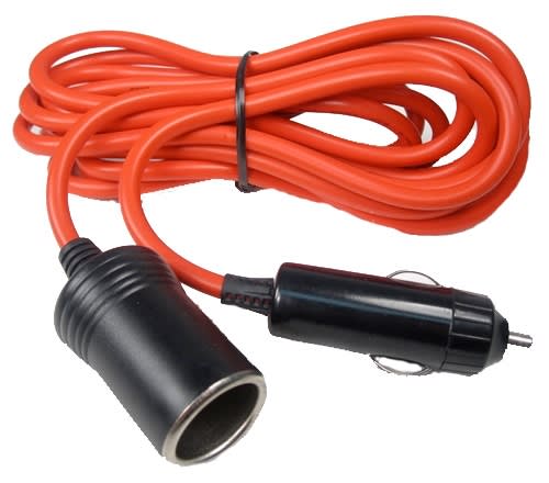 12-Volt 12' Extension Cord with Cigarette Lighter Plug