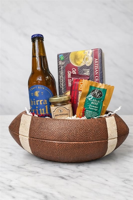 49ers Touchdown Football Gift Basket