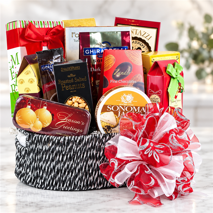 Seasonal Sensations Holiday Gift Basket Seasonal Sensations Holiday Gift Basket