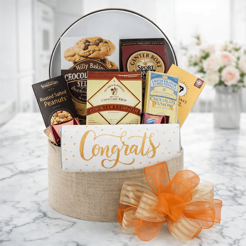 Deluxe Congratulations Basket