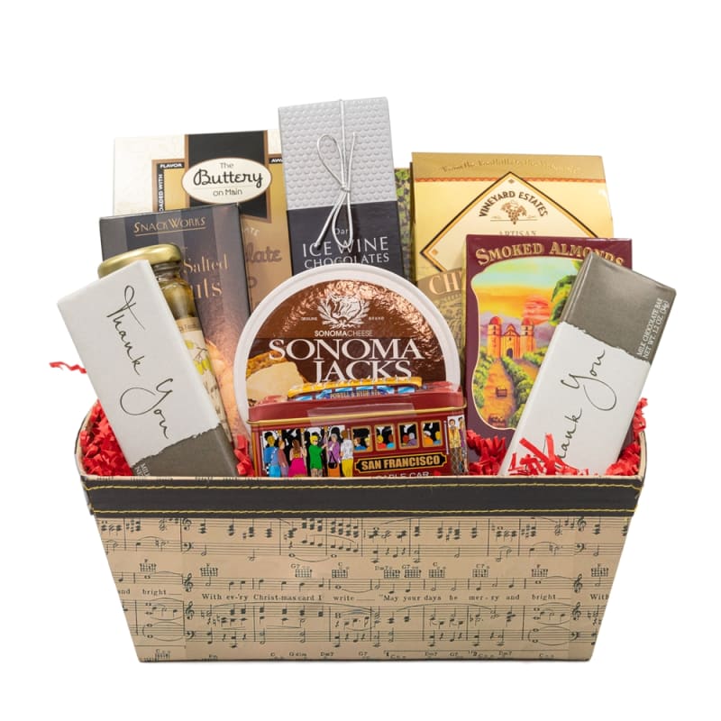 Deluxe Thank You Basket