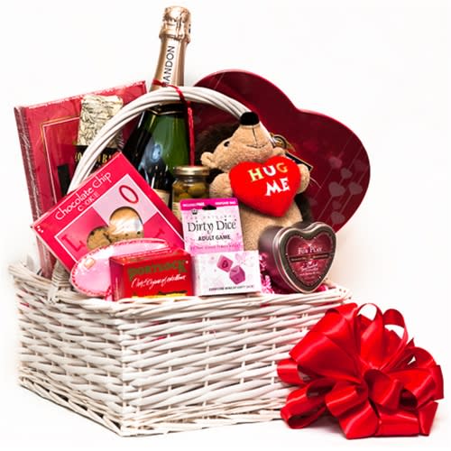 Anniversary Evening Gift Basket Anniversary Evening Gift Basket