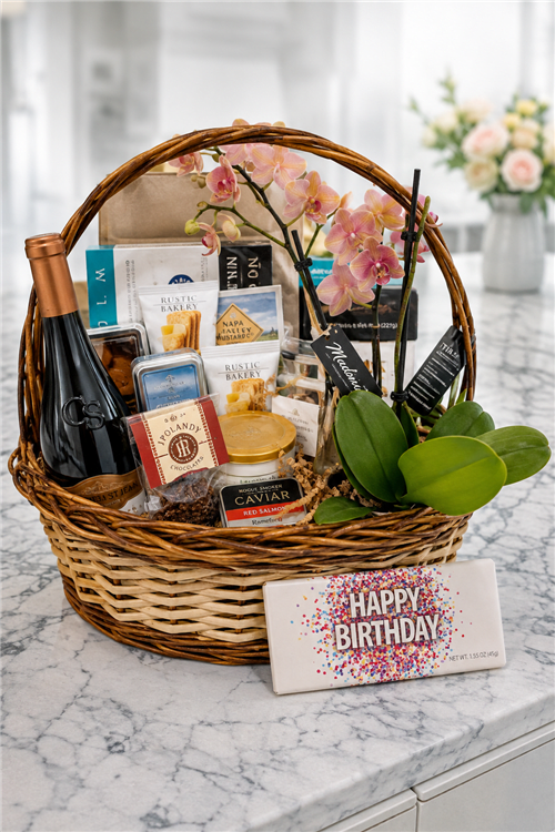 Luxury Birthday Gift Basket Luxury Birthday Gift Basket