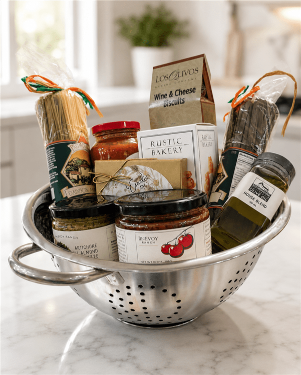 Italian Evening Gift Basket