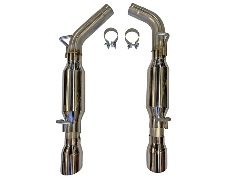 2015-23 Charger MRT Street Race Axle Back Dual Tip Performance Exhaust System 92G158