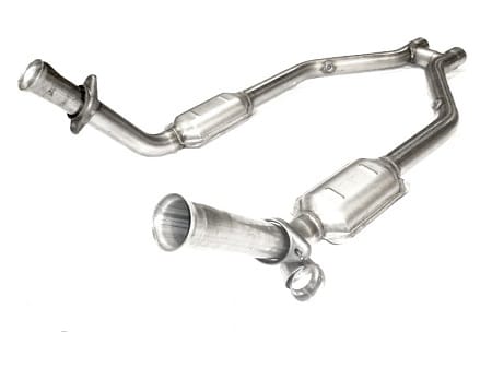 2011 - 2014 GT500 MRT Street Race catted H-pipe, 400 cell high flow cats 93P600