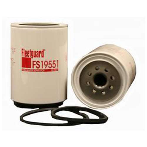 Fleetguard fuel water separator, part number FS19551 qty 1.