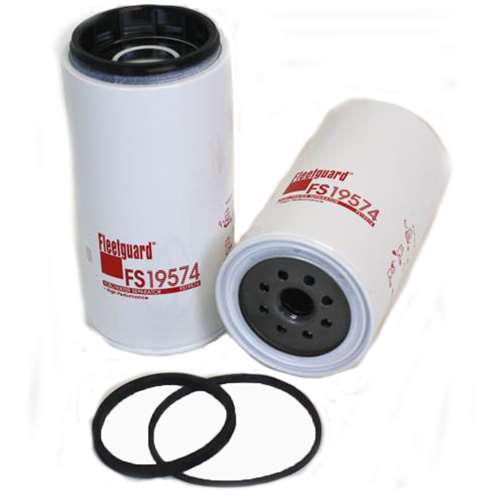 Fleetguard fuel water separator, part number FS19574 qty 1.