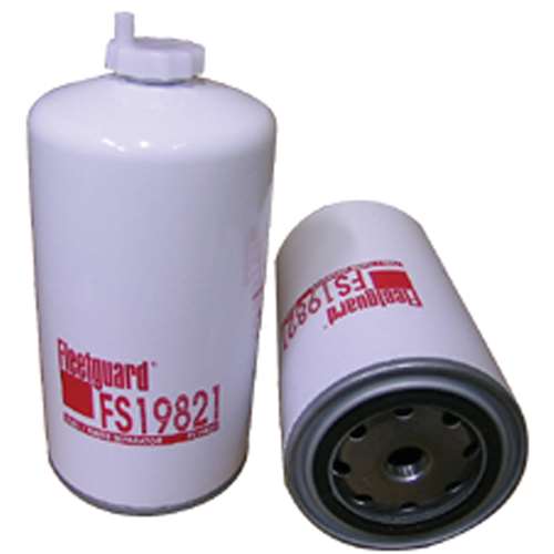 Fleetguard fuel water separator, part number FS19821 qty 1.