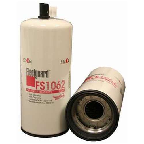 Fleetguard fuel water separator, part number FS1062 qty 6.