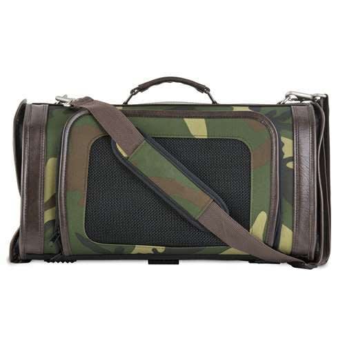 Camouflage Designer Dog Cat Pet Carrier | Airline Approved