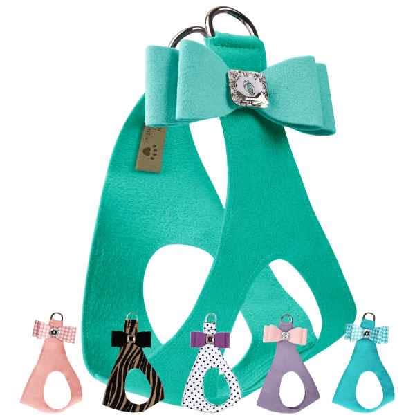 Big Bow Step-In Designer Dog Harness | Ultrasuede