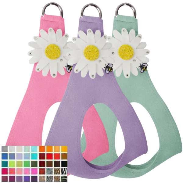 Daisy Step-In Designer Dog Harness | Ultrasuede
