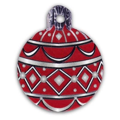 Dog ID Tags | Christmas Ornament | Personalized, Engraved