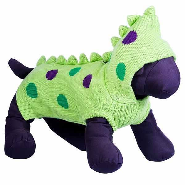 Dinosaur Hooded Dog Sweater | Costume