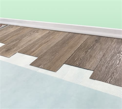 WhisperMat-LVT Acoustic Underlayment for Luxury Vinyl Floors WhisperMat-LVT Acoustic Underlayment for Luxury Vinyl Floors