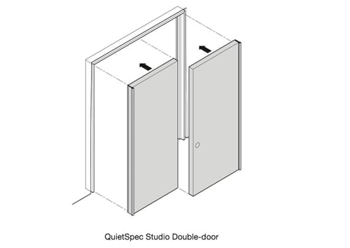 QuietSpec Sound Control Acoustic Door | Birch Finish QuietSpec Sound Control Acoustic Door | Birch Finish