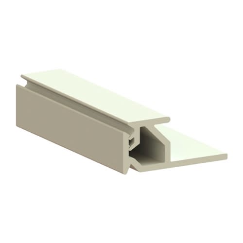 Square Edge Fabric Wall Track System | 4 pieces 1/2" x 5'