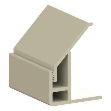 2" 20BVTD Beveled Edge Fabric Wall-Mount Track System Box