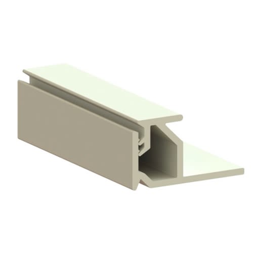 Square Edge Fabric Wall Track System | 72 pieces 5/8" x 5'
