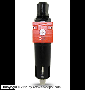 21999-0296 Lubricator - 1 in. 565 CFM for spray foam rig air system