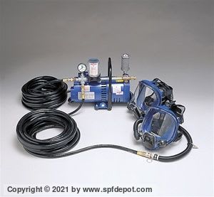 AL-9200-02_Allegro 9200-02 Two Worker Mask System - 50' Hose Allegro Safety Equipment
